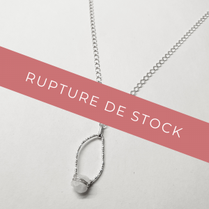 Bijoux Collier Cristal Pierre Argent